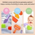 thumbnail image 4 of Creative Kids Beach Toy Set With Sand Truck Watering Can Rake Shovel For Outdoor Sand Digging Water Play Toy, 4 of 8