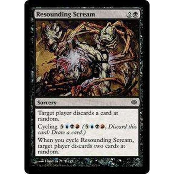 MtG Shards of Alara Common Resounding Scream #83