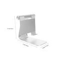 thumbnail image 2 of GOOHOCHY Tablet Desk Mount Aluminum Alloy Holder for Viewing Photos Typing with Stable Mount 1Set Back to School, 2 of 5