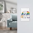 thumbnail image 5 of Fotbe Happy Pride Gnome Print Duplex Receptacle Wall Plate, 1-Gang 5.0" x3.0" Wall Outlet Covers, Dual Outlet Faceplates Covers, Color-matched Screws Included-Style S, 5 of 6