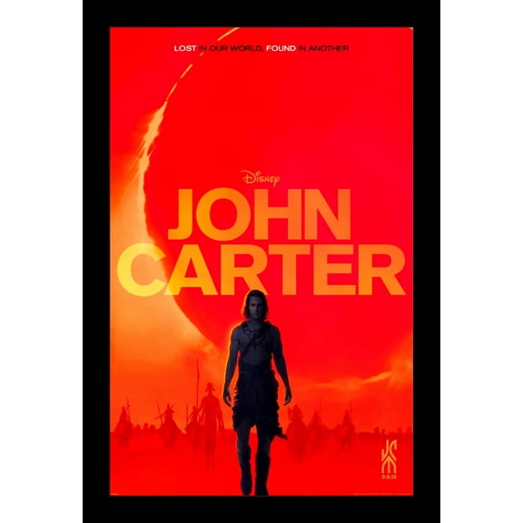 JOHN CARTER - 11x17 Framed Movie Poster