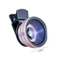 thumbnail image 4 of Pisexur Electrónica para Hombres 2 en 1 Lente Universal Clip 37mm Lente para Teléfono Móvil 0.45x 49uv Lente Súper Gran Angular + Macro HD Electrónica para Niños, Organizador de Electrónica, 4 of 9