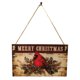 thumbnail image 1 of Advancent Felices fiestas Feliz Navidad Banner Adornos de Placa colgante Tablero Vacaciones Puertas de Navidad Decoración de ventanas Kits de decoración para fiestas 3, 1 of 6