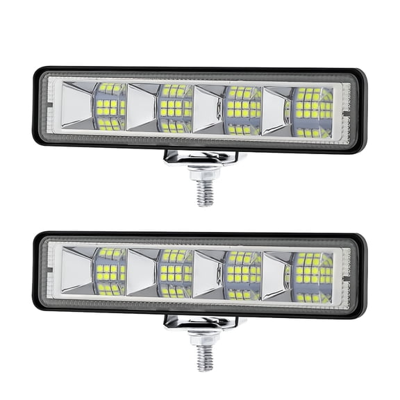 HIBIBUD Waterproof LED Boat Lights, 2 Lights 72W Waterproof Tested Deck/Dock Marine Lights 2200LMS 120° Light