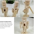 thumbnail image 4 of Ensemble de 6 Pcs 12cm Ornements Casse-Noisette de Noël Personnage Casse-Noisette en Bois Jouet Soldier Figurine en Bois Jouet de Peinture, 4 of 7