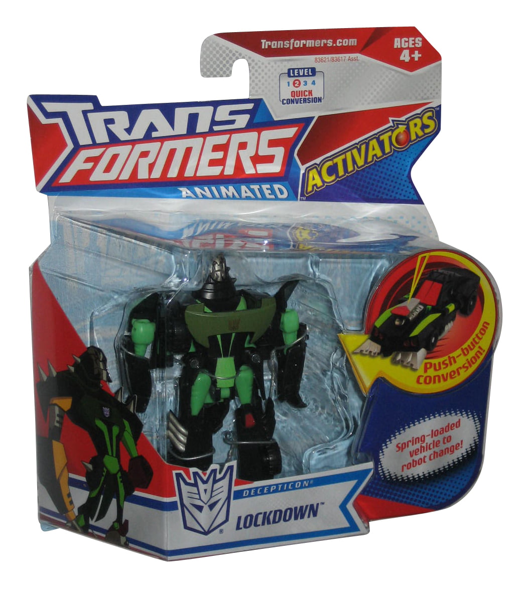 Transformers Animated Activators Decepticon Lockdown (2008) Hasbro Figure -  