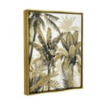 thumbnail image 3 of Tropical Varied Layered Palms Botanical & Floral Graphic Art Metallic Gold Framed Art Print Wall Art, 3 of 6