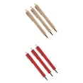 thumbnail image 1 of 6x Gel Ink Pens Writing Smoothly Press Aureate and Red, 1 of 8