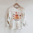 thumbnail image 2 of Moda mujer Tops Tie-dye Casual manga larga cuello redondo sudadera pulóver camisas blusa Pompotops gfhjh9122, 2 of 3