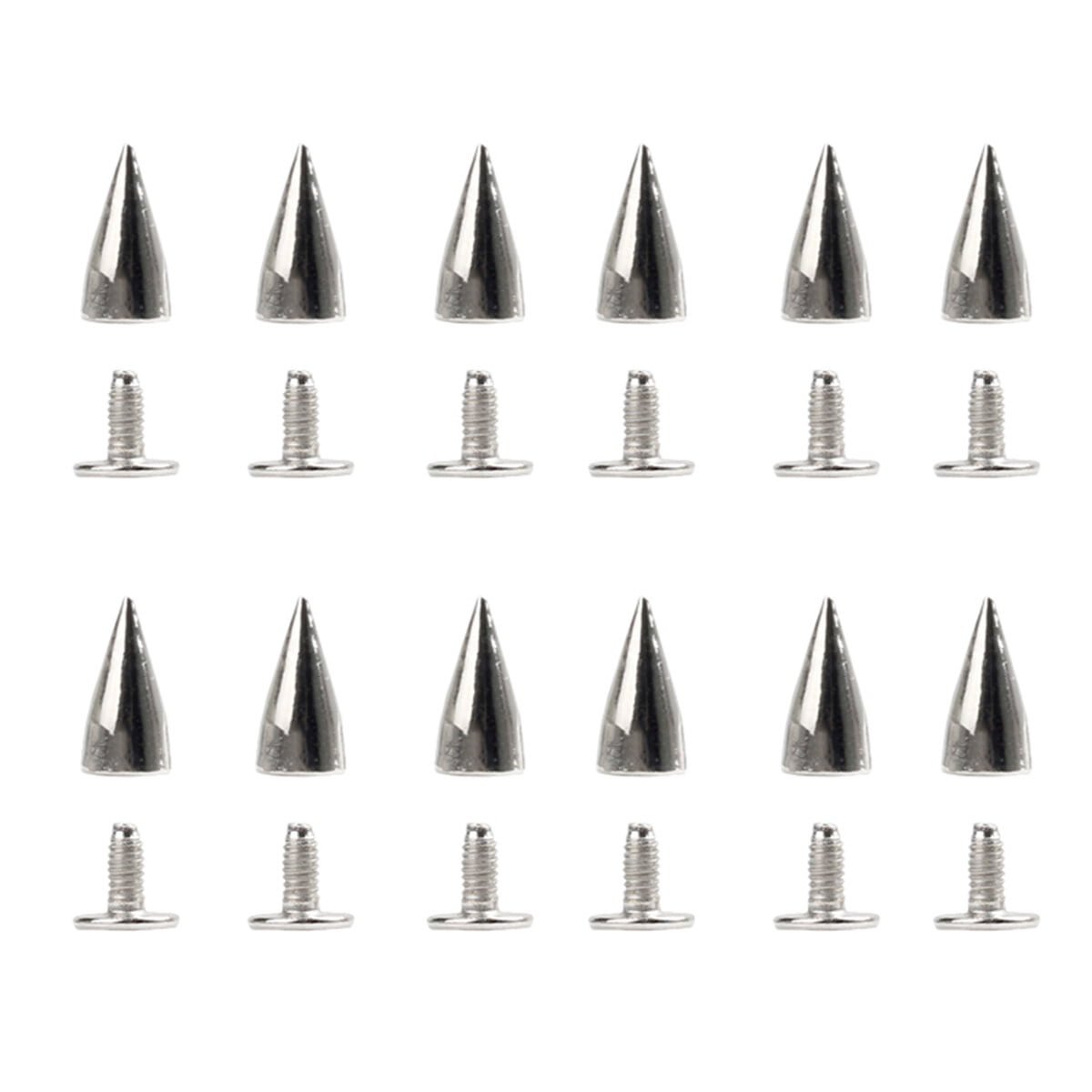 Clous Plats Rivet 12x8mm En Laiton - Pour Sac à Main, Cuir, Artisanat - Lot De 4 Pièces - Neuf Sous Emballage