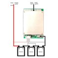 thumbnail image 3 of Placa de protección de cargador de batería de litio BMS 3S 12V 100A con PCB de equilibrio/mejora de batería de potencia Pro, 3 of 3