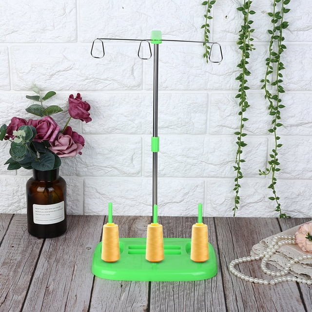 Soporte Para Carrete De Hilo, Soporte Para Carrete De Hilo De Coser 3 Conos Soporte Para Carrete Soporte Para Carrete Material PE Soporte De Hilo Especial Para Máquinas De Coser