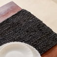thumbnail image 5 of DecorAvenue Hand-Braided and Textured Natural Jute Table Runner Accent for Dining Room Kitchen Table Décor Black Color 13x72 inches, 5 of 5