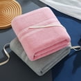 thumbnail image 3 of Nvzi Juego de 6 alfombrillas de baño de satén de sarga multiusos para uso en baños, fitness, deportes y para afrontar diversas situaciones sin esfuerzo. 27,56 x 55,12 pulgadas (jengibre), 3 of 5