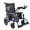 Blue, variant on Zygenair Compact Lightweight Foldable 500W Electric Wheelchair, 330 lb Capacity, 12° Hill Climb, 15+ Mile Range, 360° Joystick ,Silver