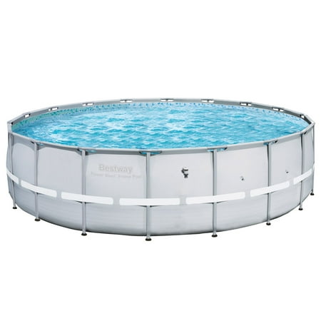 Bestway 12753-BW 18 Foot Power Steel Pro Round Frame Above Ground Swimming (Best Way To Stay Motivated)