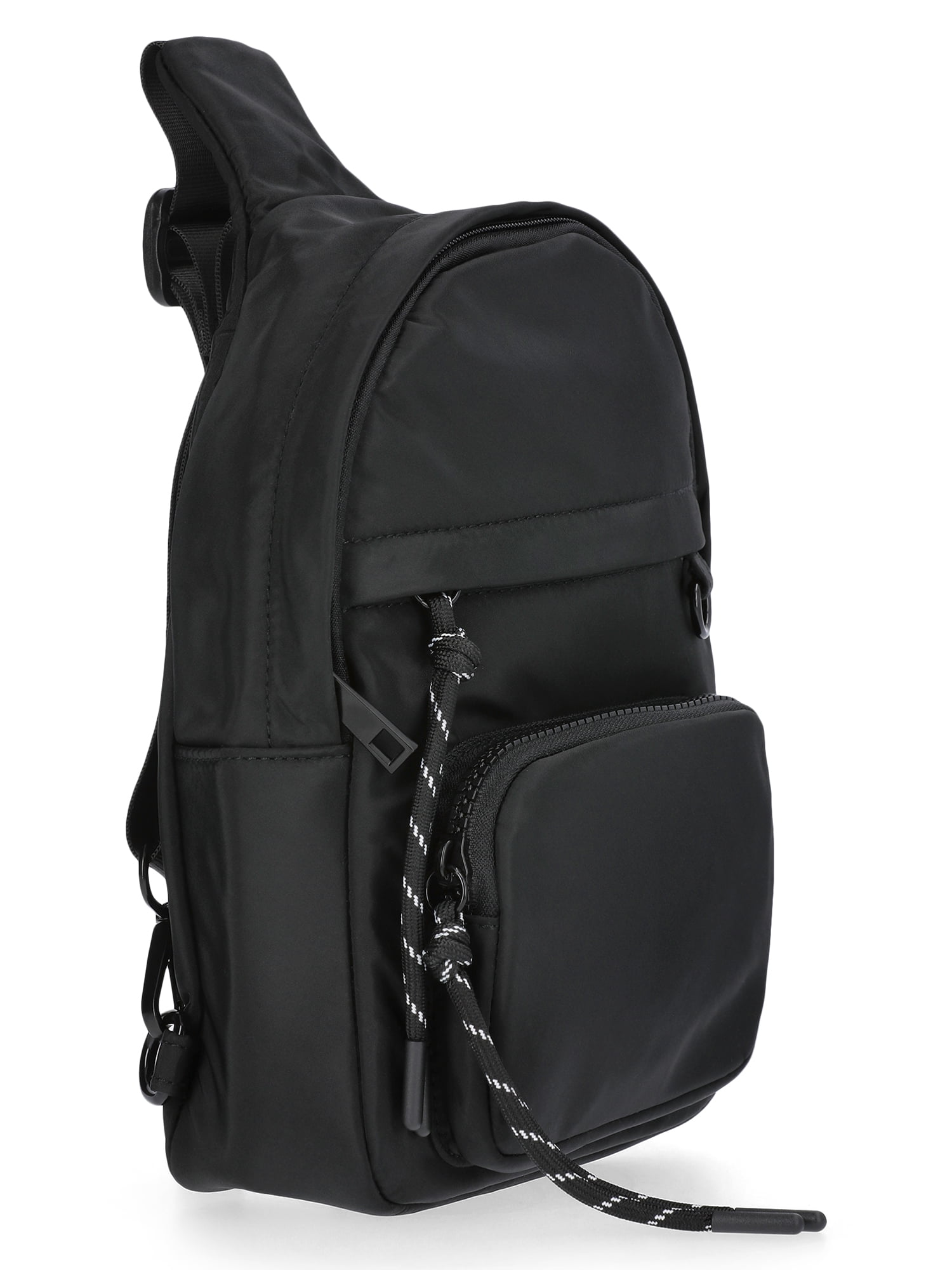 No Boundaries Women's Hands Free Sling Bag, Black