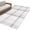 Gray, variant on Black Green Check Bathroom Rug Washable 2x3 Entryway Rug Non Slip Farmhouse Line Buffalo Plaid Front Door Mat Low Pile Indoor Doormat Throw Floor Carpet for Kitchen Bedroom Entrance