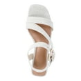 thumbnail image 5 of Time and Tru Women's Cross Strap Wedge Sandals, 5 of 7