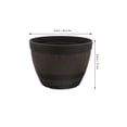 thumbnail image 2 of Barrel Planter Large Planter Pot Garden Tree Planter Garden Flower Pot Large Planter for Patio, 2 of 7