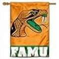 thumbnail image 3 of College Flags & Banners Co. FAMU Rattlers 28 in x 40 in Two Sided House Flag, 3 of 4