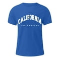thumbnail image 4 of Krdevn Men's Half Sleeve Oversized T Shirt Letter Print Round Neck Short Sleeve,L, 4 of 4