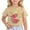 Khaki, variant on WOYY Big Girls Cute Summer T Shirt Watermelon Print Short Sleeve T-Shirt, Sizes 3-13