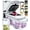 Black/White, variant on Multifunctional 6-in-1 Vegetable Chopper & Mandoline Slicer with Pull-Out Catch Tray, Spiralizer, Dicer for Veggies, Fruit, Onions, Potatoes