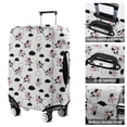 thumbnail image 5 of White Cow Cloud Pattern Luggage Cover Fashion Suitcase Cover Baggage Covers Fit 25-28 Inch Luggage (Go Travel), 5 of 5