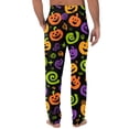 thumbnail image 6 of Satingcolo Mens Pajama Pants Halloween Soft Pj Pants Lounge Pajama Bottoms with Pockets Drawstring, 6 of 6
