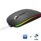 thumbnail image 4 of HXSJ M103FG 1600DPI Bluetooth-Compatible 5.1 + 2.4G Conjunto de mouse inalámbrico (Dual), 4 of 9