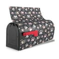 thumbnail image 3 of Rateoe Colorful Paws Of Dog Printed Mailbox Covers - Easy to Install Fall, Winter, Spring, Summer Mailbox Cover - Weather and UV-Resistant Mailbox Decor - Mailbox Magnetic Covers-21x18 in, 3 of 8
