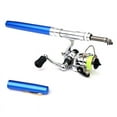 thumbnail image 1 of Mini Pen Fishing Pole Kit With Spinning Reel Combo Kit Collapsible Fishing Rod Pen Fishing Rod And Reel Combo, Collapsible Pocket Telescopic Fishing Rod, 1 of 6