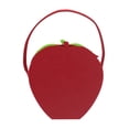 thumbnail image 2 of Way To Celebrate 3D Large Felt Basket, Strawberry, 2 of 6