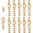thumbnail image 6 of 12pcs Cord End Caps with Lobster Clasp 38mm Long Leather Jewellery Clasps Necklace End Cap Silver Clasp Tip with Loop Ring Connector for Jewelry Making DIY Crafts Chokers Bracelet Anklet, 6 of 8