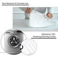 thumbnail image 5 of 6 large-sized waterproof diaper pads, with a thickened design, measuring 24 inches by 12 inches. They are washable and reusable. Made of pure cotton flannel, these diaper changing pads are leak-proof, 5 of 6