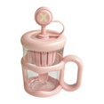 thumbnail image 4 of Baoblaze Cute Water Bottle 500ml Capacity Reusable Adorable Drinking Cup Straw Bottle Pink, 4 of 8