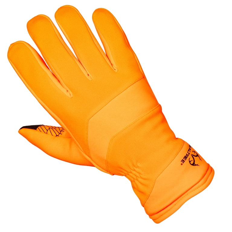 Realtree Blaze Orange Men's Sherpa Lined Hunting Gloves - Walmart.com