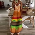thumbnail image 4 of Hamburger Sleeveless Dress Loose Women's Dress Dresses Luxury Evening Dresses, 4 of 9