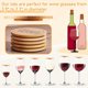 thumbnail image 4 of 8 Piezas De Adornos Para Copas De Vino 2025 Adornos Para Tablas De Embutidos Adornos Para Copas De Vino Adornos Para Copas De Vino Posavasos (8 Piezas), 4 of 8