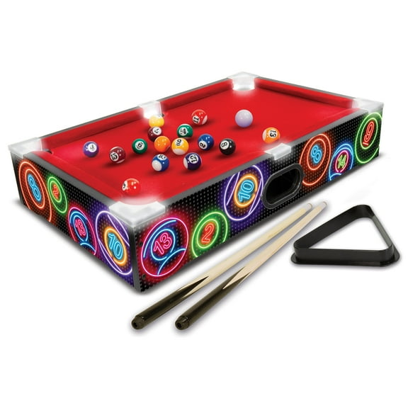 Ambassador Games Electronic Arcade Pool/Billiards (Neon Series)