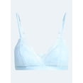 thumbnail image 5 of Joyspun Women's Bridal Lace and Satin Triangle Bralette, Sizes XS-XXXL, 5 of 5