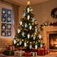 thumbnail image 5 of Juego de adornos para árboles de Navidad 8pcs 9cm Colgantes de bolas de plástico | Decoraciones colgantes irrompibles | Clásico Navideño Rojo Oro Plata | Adornos ligeros Easy-Hang | Ideal para, 5 of 6