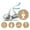 Beige (Burlap), variant on Darling Souvenir DIY Sacrament Baptism Theme&nbsp;Stickers chocolate&nbsp;Candy Labels 190 Pcs-Gray