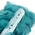thumbnail image 4 of Arswin Depurador de espalda para ducha Lufa Mango largo Cepillo corporal para baño Esponja de malla de nailon suave en un palo para ducha Hombres Mujeres Niños Ancianos Exfoliante Limpieza Luffa para, 4 of 9