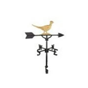 Montague Metal Products - 32" Aluminum Pheasant Weathervane - Gold