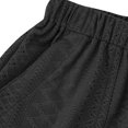 thumbnail image 6 of Lenpel Women's Shorts Trendy Elastic High Waisted Drawstring Eyelet Embroidered Comfy Lounge Shorts Casual Summer Shorts with Pockets, 6 of 6