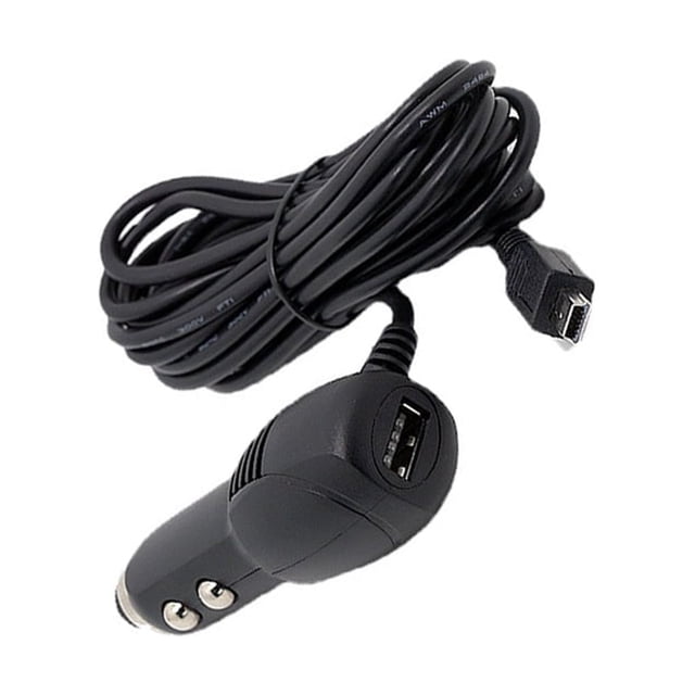 Kenally Cargador DVR para coche con cable 2A Interior del automóvil Mini USB Carcorder adaptador de carga camión automotriz MP4 cámara de Paneles de instrumentos para automóviles