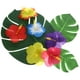 thumbnail image 5 of KAKOWELY 1 juego de centros de mesa para fiestas tropicales con simulación de plantas tropicales, recuerdos de fiesta hawaianos, 5 of 5