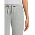 thumbnail image 3 of Athletic Works Women's and Women's Plus Knit Capri Pants, 22" Inseam, Sizes XS-4X, 3 of 5